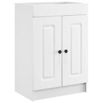 vidaXL Vonios spintelė po kriaukle Balta 78,5 x 37,5 x 81 cm