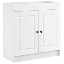 vidaXL Vonios spintelė po kriaukle Balta 78,5 x 37,5 x 81 cm