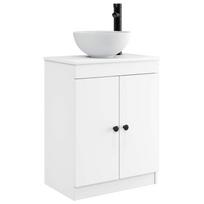 vidaXL Vonios kriauklės spinta Balta 54 x 35 x 100 cm Apdirbta mediena