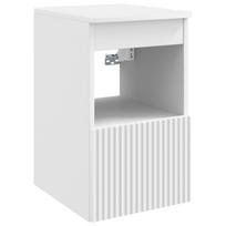 vidaXL Vonios spintelė Balta 30 x 44,5 x 50 cm Apdirbta mediena