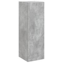 vidaXL Prisegamas Vonios Spintelė Betono pilka 33 x 34,5 x 60 cm