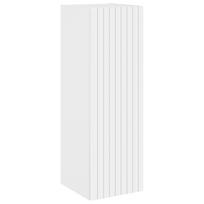 vidaXL Prisegamas Vonios Spintelė Balta 33 x 34,5 x 60 cm