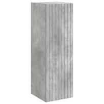 vidaXL Prisegamas Vonios Spintelė Betono pilka 33 x 34,5 x 60 cm