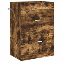 vidaXL Vonios spintelė po kriaukle Dūminio ąžuolo 56 x 37,5 x 81 cm