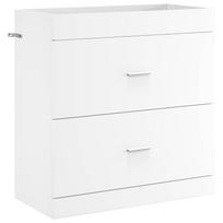vidaXL Vonios spintelė po kriaukle Balta 78,5 x 37,5 x 81 cm