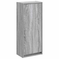 vidaXL Vonios spintelė Pilka Sonoma 35 x 20 x 81 cm Apdirbta mediena
