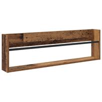 vidaXL Žurnalų stovas Senas medis 100 x 12 x 30 cm Apdirbta mediena
