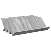 vidaXL Žurnalų stovas Pilkas Sonoma 90 x 53 x 28,5 cm Apdirbta mediena