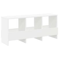vidaXL Žurnalų stovas Balta 102 x 30 x 45 cm