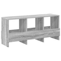 vidaXL Žurnalų stovas Pilkas Sonoma 102 x 30 x 45 cm