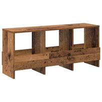 vidaXL Žurnalų stovas Senas medis 102 x 30 x 45 cm