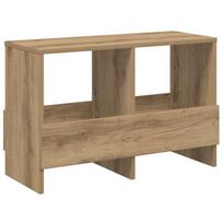 vidaXL Žurnalų stovas Amatininkų ąžuolas 68,5 x 30 x 45 cm