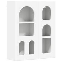 vidaXL Pakabinama spintelė su lentyna ELST Balta 59 x 20 x 71,5 cm