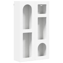 vidaXL Pakabinama spintelė su lentyna ELST Balta 59 x 20 x 100 cm
