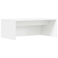 vidaXL Prie sienos tvirtinamas rašomasis stalas Balta 80 x 45 x 30 cm