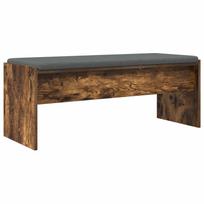 vidaXL Koridoriaus suolas su pagalve Rūkyta ąžuolas 103 x 38 x 40 cm
