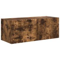 vidaXL TV sieninė spintelė 78,5 x 30 x 29,5 cm Dūminio ąžuolo