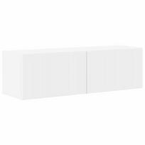 vidaXL TV sieninė spintelė 98 x 31 x 29,5 cm Balta Apdirbta mediena