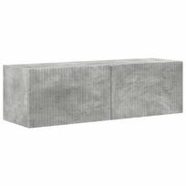 vidaXL TV sieninė spintelė 98 x 31 x 29,5 cm Betono pilka