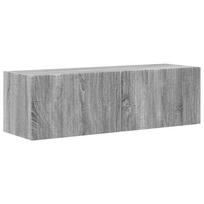vidaXL TV sieninė spintelė 98 x 31 x 29,5 cm Pilkas Sonoma