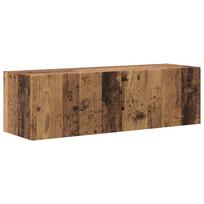 vidaXL TV sieninė spintelė 98 x 31 x 29,5 cm Senovinis medis