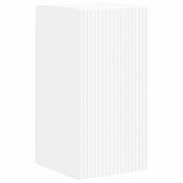 vidaXL TV sieninė spintelė 30 x 31 x 60 cm Balta Apdirbta mediena