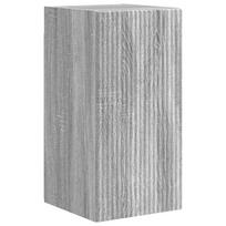 vidaXL TV sieninė spintelė 30 x 31 x 60 cm Pilkas Sonoma