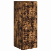 vidaXL TV sieninė spintelė 30 x 31 x 80 cm Rūkyta ąžuolas