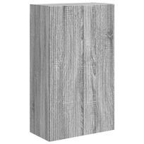vidaXL TV sieninė spintelė 59,5 x 31 x 100 cm Pilkas Sonoma