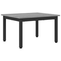 vidaXL Kavos staliukas Pilka Sonoma 60 x 50 x 36 cm Apdirbta mediena