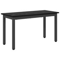 vidaXL suoliukas Juodas ąžuolas 80 x 35 x 45 cm Apdirbta mediena