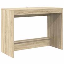 vidaXL Lovos stalas Sonoma ąžuolas Apdirbta mediena 100 x 45 x 75 cm