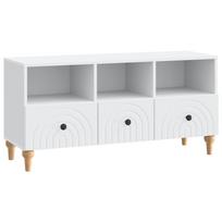 vidaXL Televizoriaus spintelė Baltas 102 x 34,5 x 50 cm