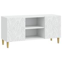 vidaXL Televizoriaus spintelė 102 x 34,5 x 50 cm Balta