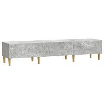 vidaXL Televizoriaus spintelė 147 x 34,5 x 30 cm Betono pilka