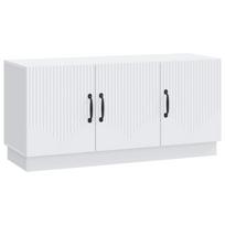 vidaXL Televizoriaus spintelė Balta 99 x 34,5 x 47 cm Apdirbta mediena