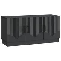 vidaXL Televizoriaus spintelė Juoda 99 x 34,5 x 47 cm Apdirbta mediena