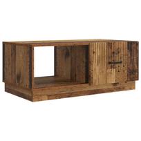 vidaXL Kavos staliukas Sendintos medienos 90 x 50 x 37 cm