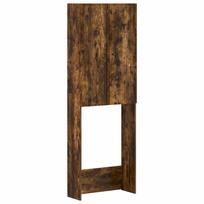 vidaXL Tualeto spintelė EDE Dūminio ąžuolo 66 x 25,5 x 190 cm