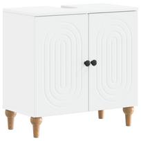 vidaXL Vonios kriauklės spinta ALKMAAR Balta 59,5 x 31,5 x 59 cm
