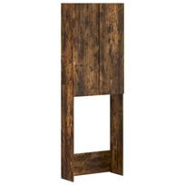 vidaXL Tualeto spintelė ARNHEM Dūminio ąžuolo 66 x 25,5 x 190 cm