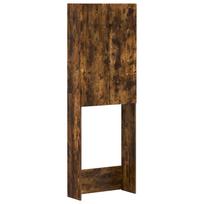 vidaXL Tualeto spintelė BREDA Dūminio ąžuolo 66 x 25,5 x 190 cm