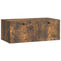 vidaXL Sieninė TV spintelė Dūminio ąžuolo 78,5 x 41 x 30 cm
