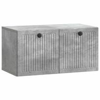 vidaXL Sieninė TV spintelė Betono pilka 59,5 x 31 x 30 cm
