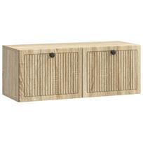 vidaXL Sieninė TV spintelė Sonoma ąžuolas 78,5 x 31 x 30 cm