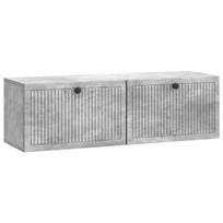 vidaXL Sieninė TV spintelė Betono pilka 98 x 31 x 30 cm