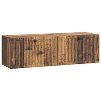vidaXL Sieninė TV spintelė Sendintos medienos 98 x 31 x 30 cm