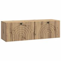 vidaXL Sieninė TV spintelė 98 x 31 x 30 cm Artisano ąžuolo