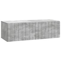 vidaXL Sieninė TV spintelė 98 x 41 x 30 cm Betono pilka