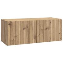 vidaXL Sieninė TV spintelė 78,5 x 31 x 30 cm Artisano ąžuolo